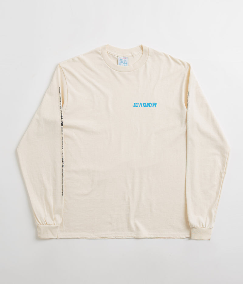 Sci-Fi Fantasy Fantasy World Long Sleeve T-Shirt in Natural