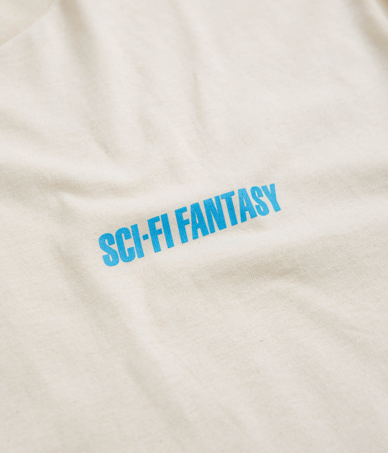 Sci-Fi Fantasy Fantasy World Long Sleeve T-Shirt in Natural