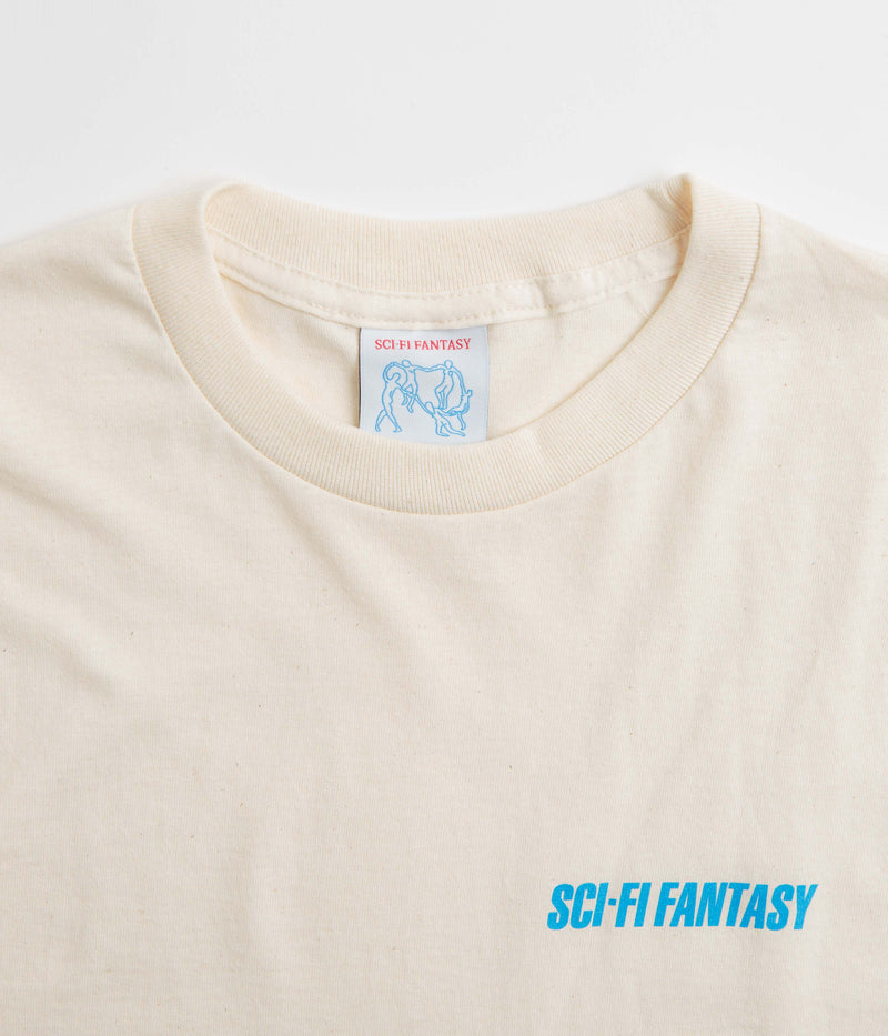 Sci-Fi Fantasy Fantasy World Long Sleeve T-Shirt in Natural