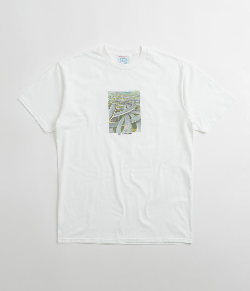 Sci-Fi Fantasy Freeway T-Shirt in White