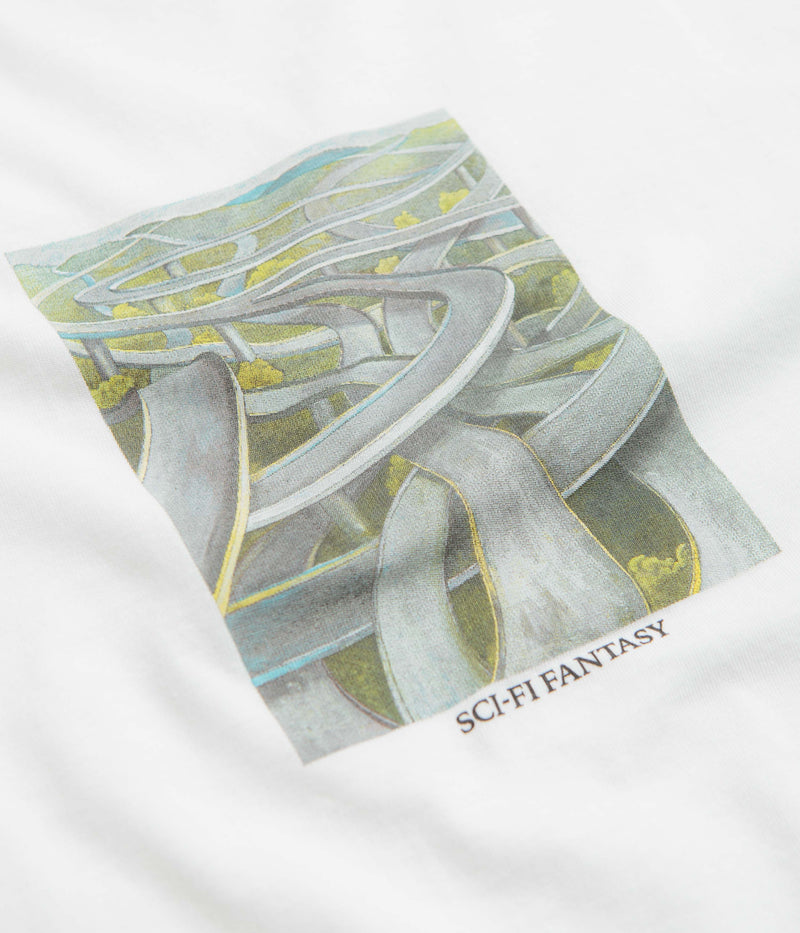 Sci-Fi Fantasy Freeway T-Shirt in White