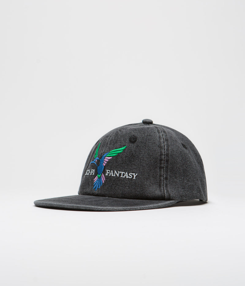 Sci-Fi Fantasy Humming Bird Cap in Black