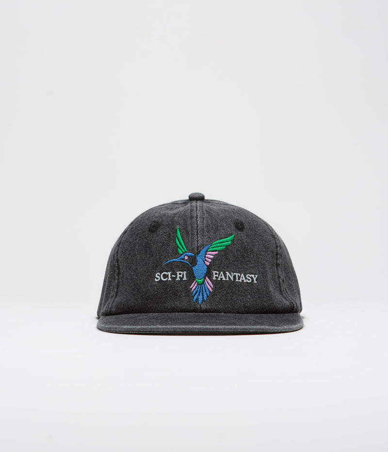 Sci-Fi Fantasy Humming Bird Cap in Black