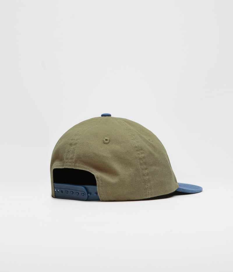 Sci-Fi Fantasy Humming Bird Cap in Olive and Navy