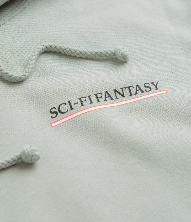 Sci-Fi Fantasy Industrial Hoodie in Sage