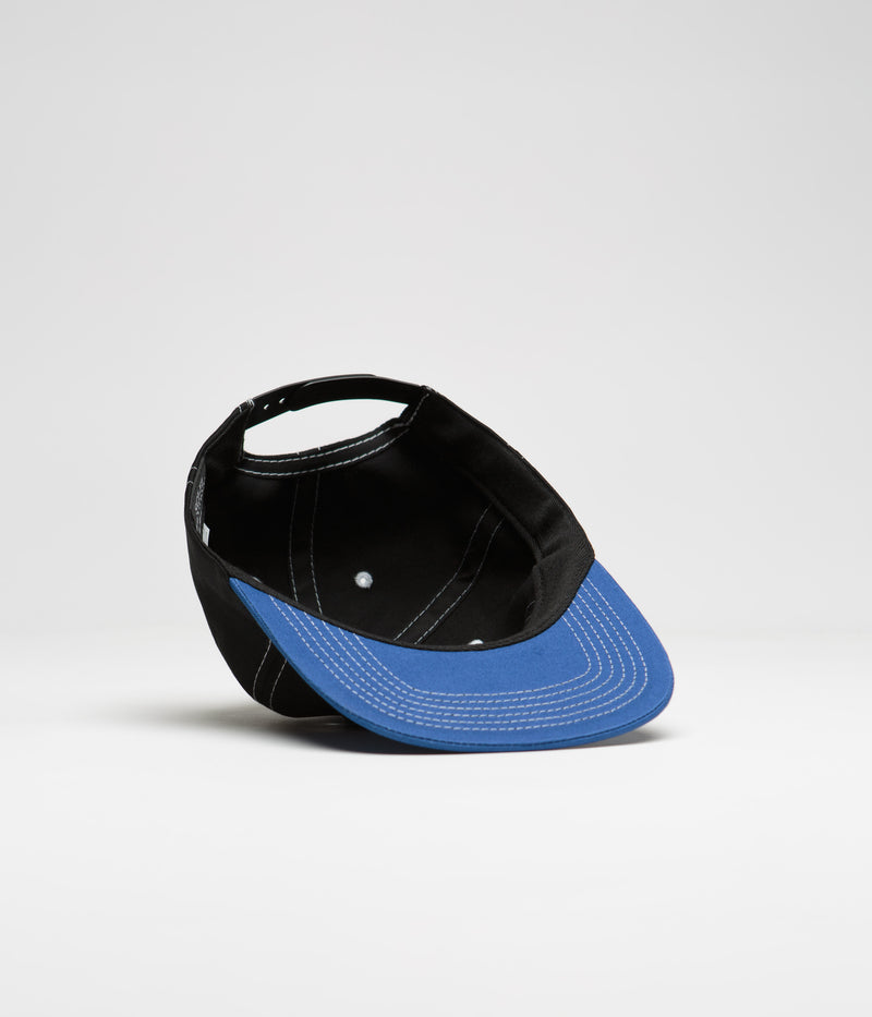 Sci-Fi Fantasy Logo Cap in Black and Royal