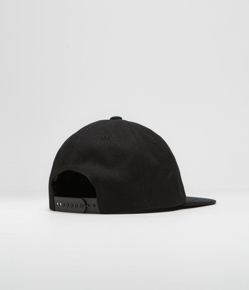 Sci-Fi Fantasy Logo Cap in Black