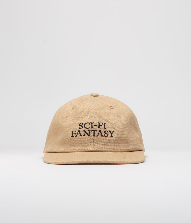 Sci-Fi Fantasy Logo Cap in Khaki