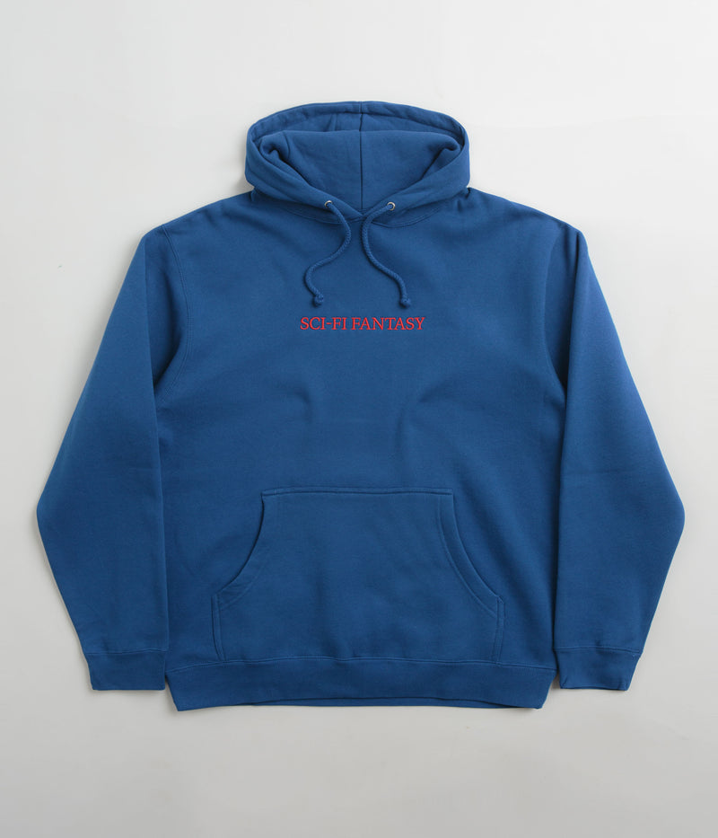 Sci-Fi Fantasy Logo Hoodie in Royal