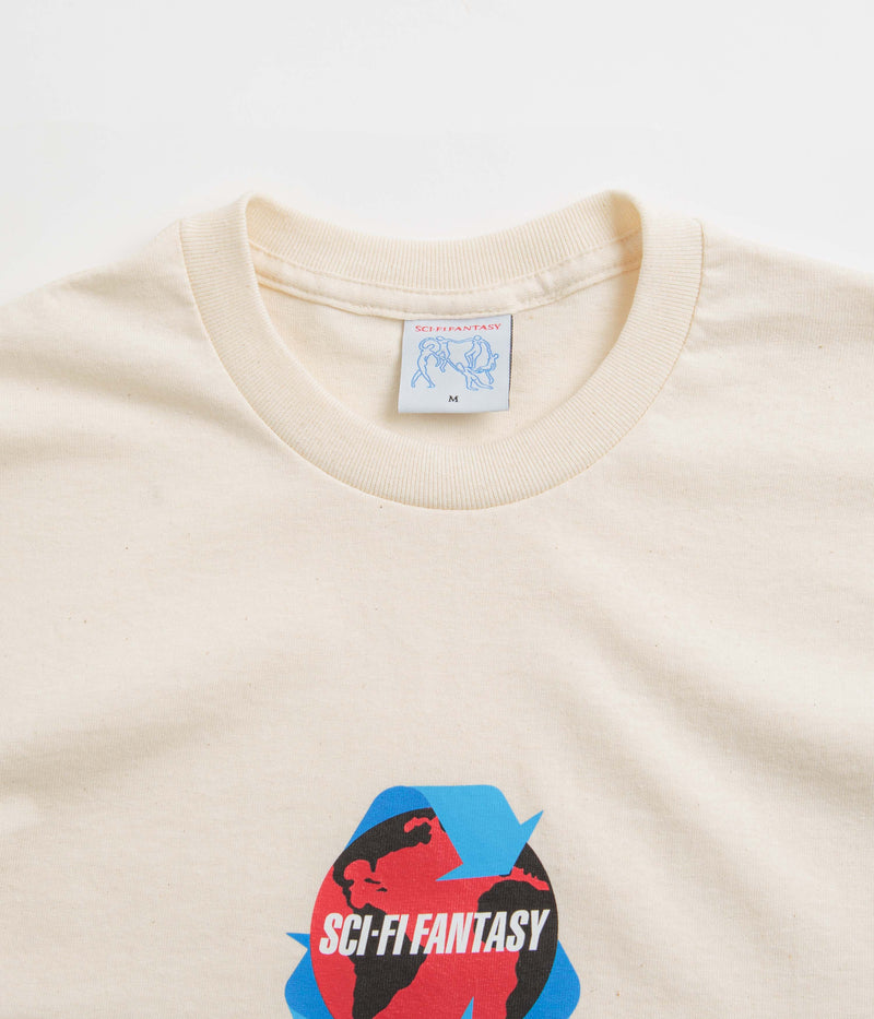 Sci-Fi Fantasy Recycle T-Shirt in Natural