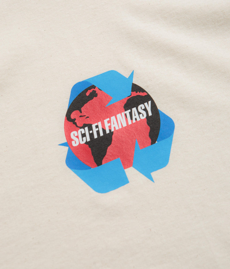 Sci-Fi Fantasy Recycle T-Shirt in Natural