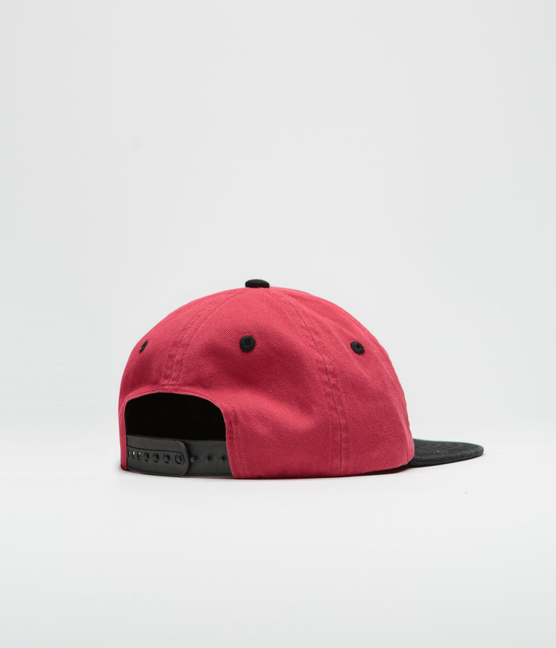 Sci-Fi Fantasy School of Business Cap in Red and Black