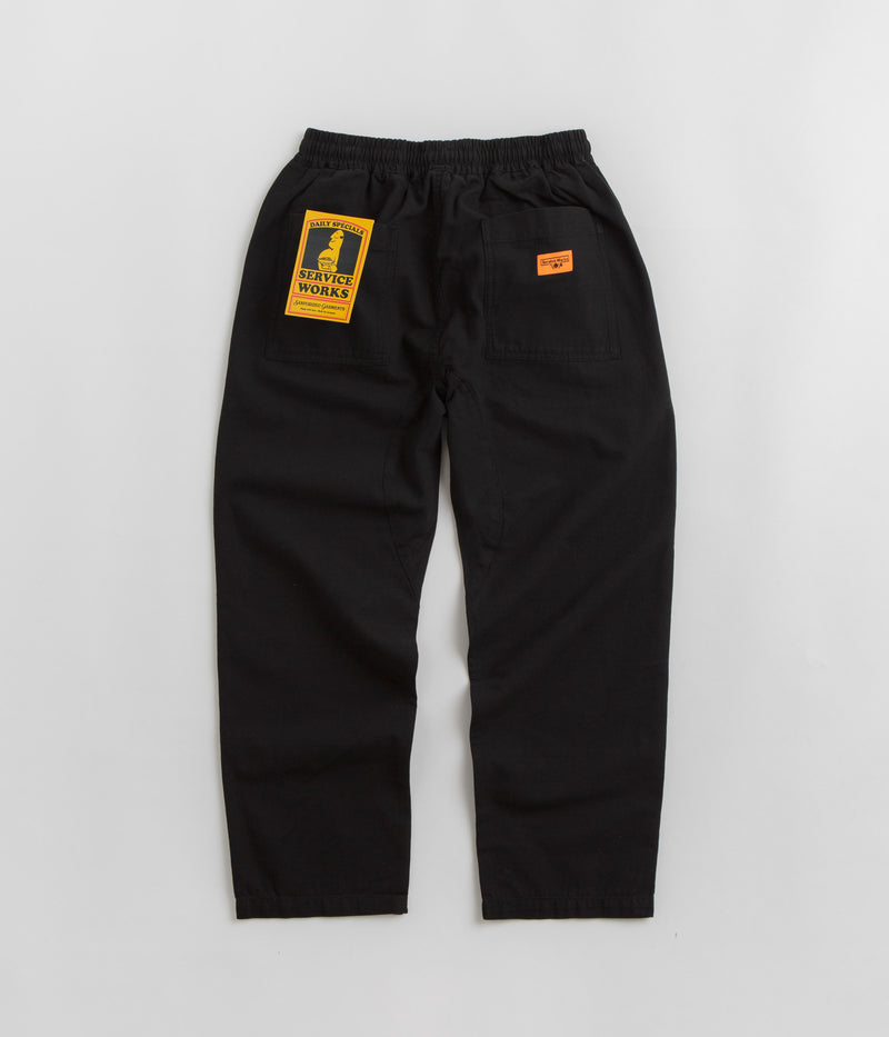 Service Works Classic Chef Pants in Black