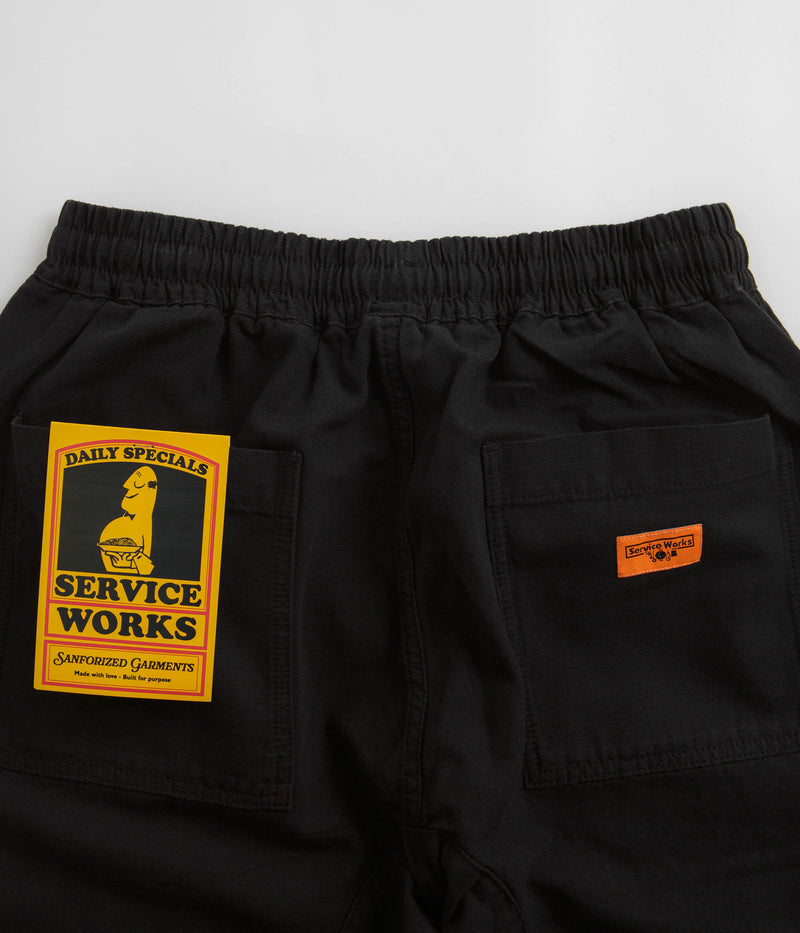 Service Works Classic Chef Pants in Black