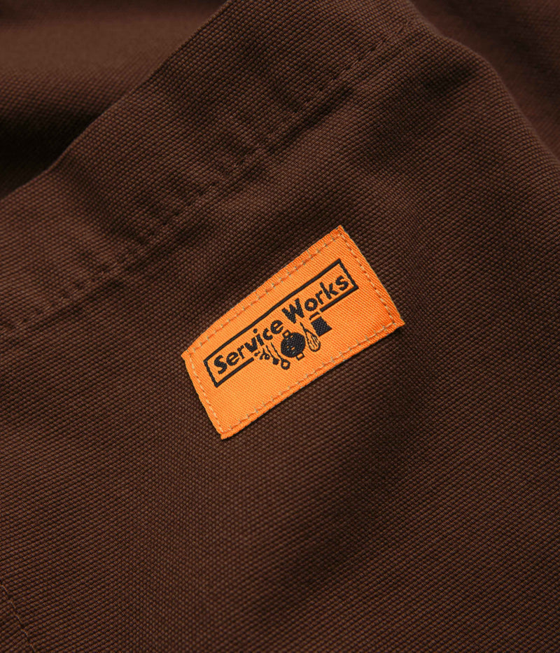 Service Works Classic Chef Pants in Brown