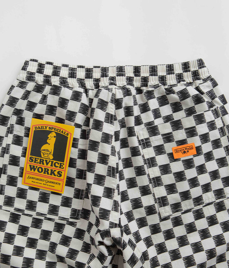 Service Works Classic Chef Pants in Checkered