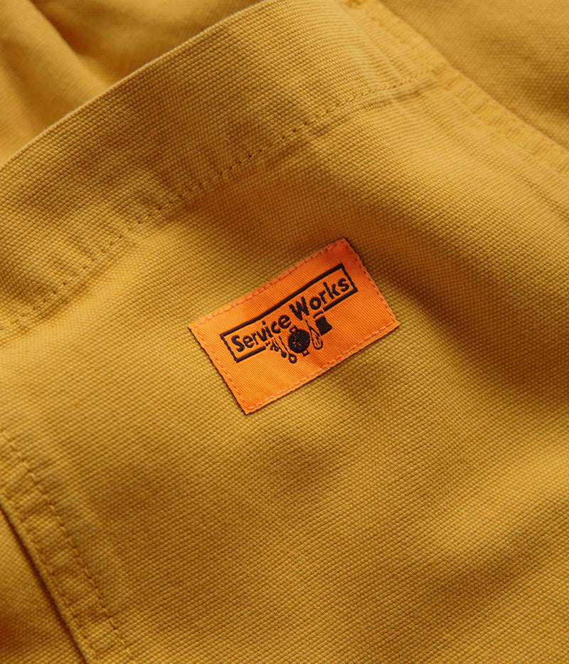 Service Works Classic Chef Pants in Gold