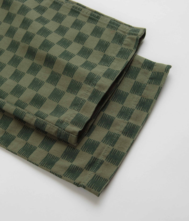 Service Works Classic Chef Pants in Green Checker