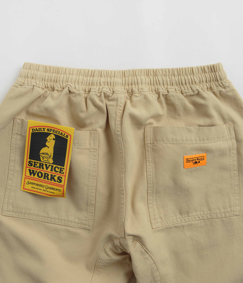 Service Works Classic Chef Pants in Khaki
