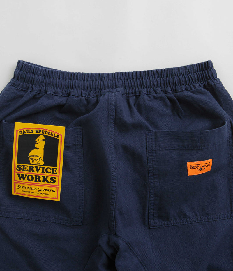 Service Works Classic Chef Pants in Navy