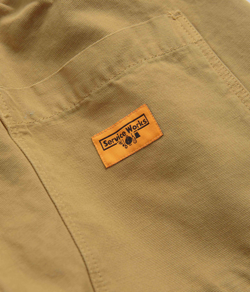 Service Works Classic Chef Pants in Tan