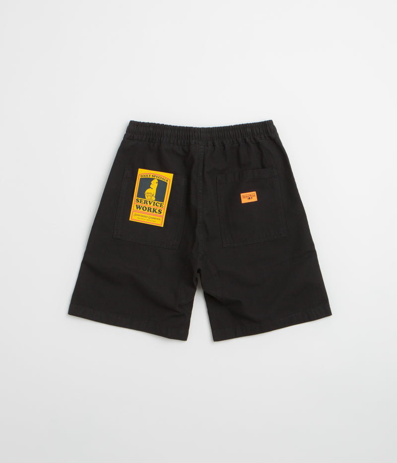 Service Works Classic Chef Shorts in Black