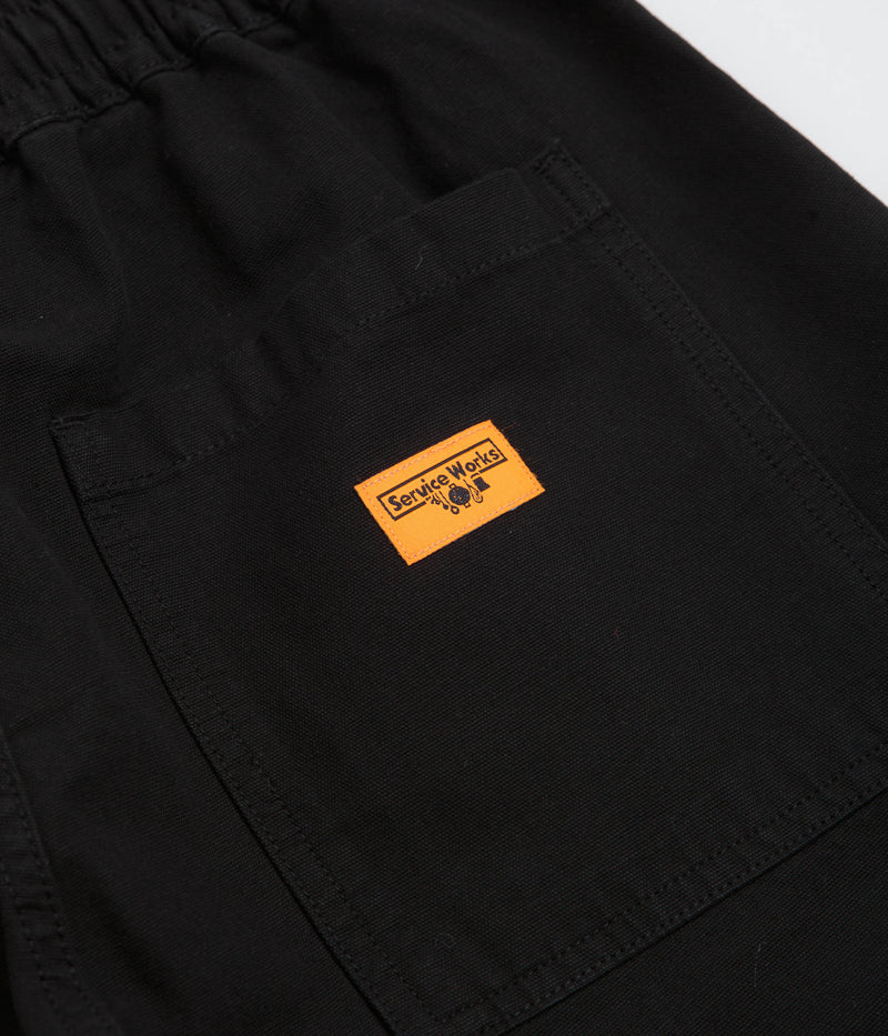 Service Works Classic Chef Shorts in Black
