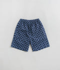Service Works Classic Chef Shorts in Blue Checker