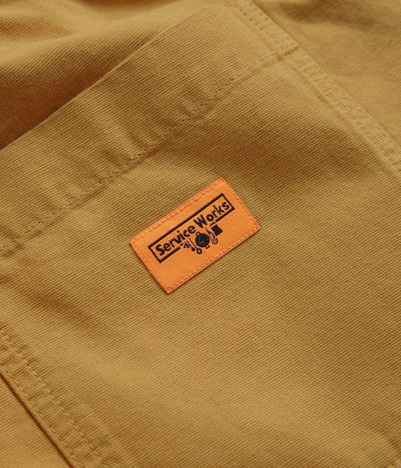 Service Works Classic Chef Shorts in Gold