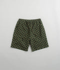 Service Works Classic Chef Shorts in Green Checker