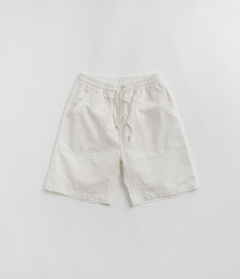 Service Works Classic Chef Shorts in Off-White