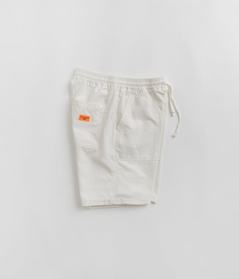 Service Works Classic Chef Shorts in Off-White