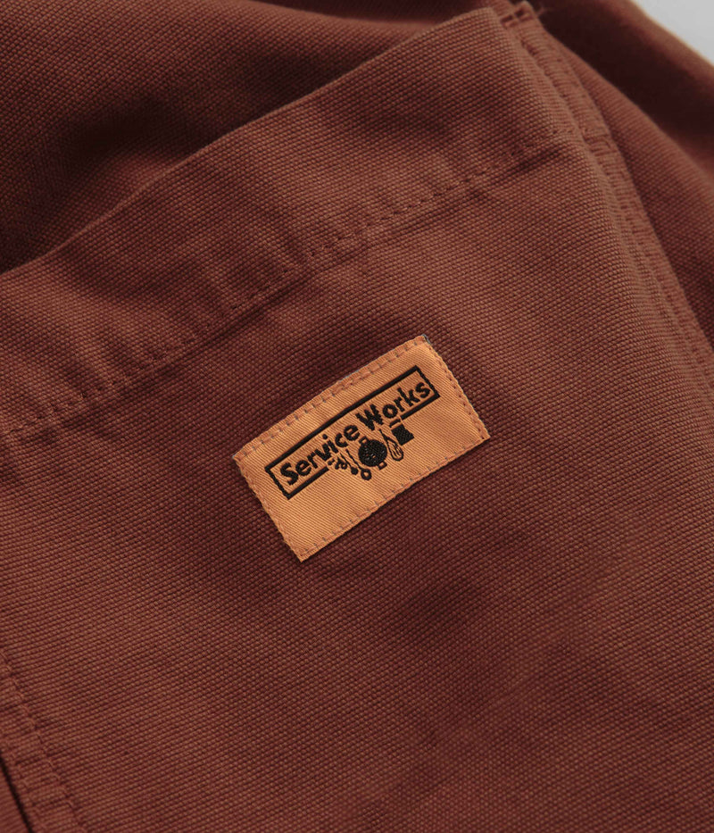 Service Works Classic Chef Shorts in Terracotta
