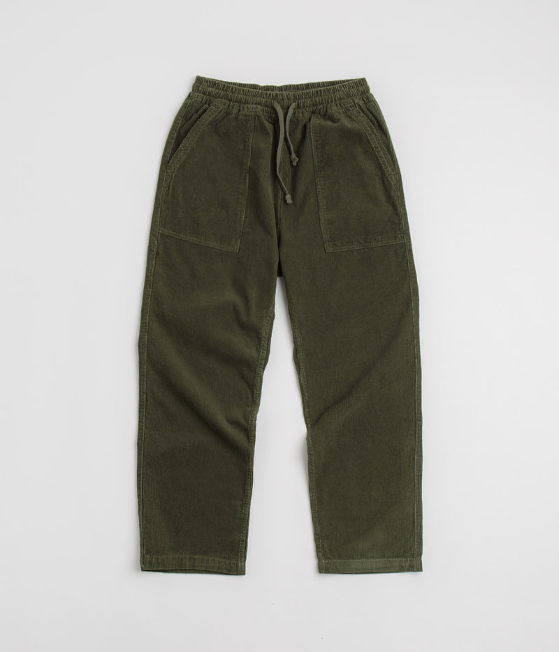 Service Works Classic Corduroy Chef Pants in Olive
