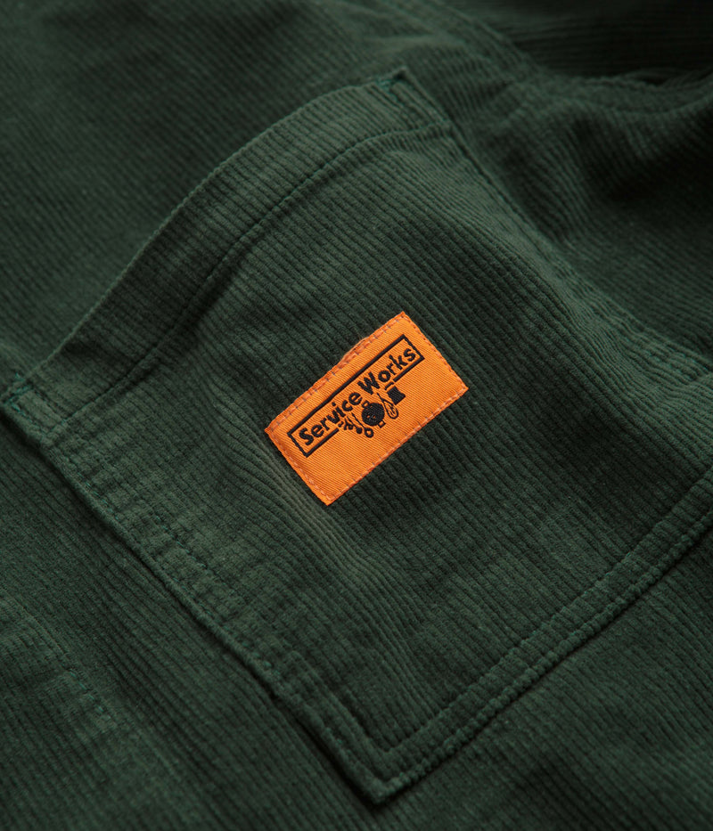 Service Works Corduroy Coverall Jacket in Forest