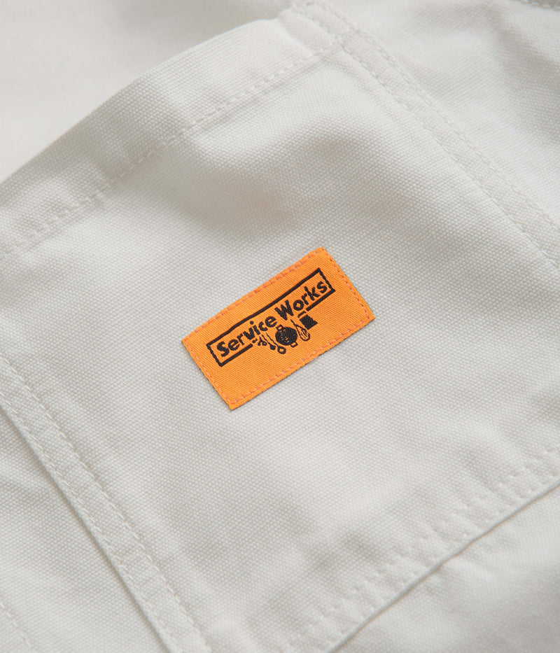 Service Works Coverall Jacket in Off-White
