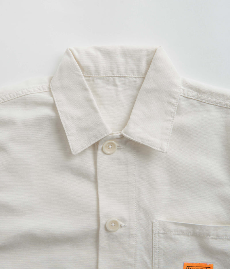 Service Works Coverall Jacket in Off-White