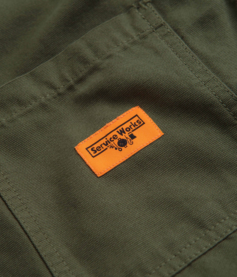 Service Works Coverall Jacket in Olive