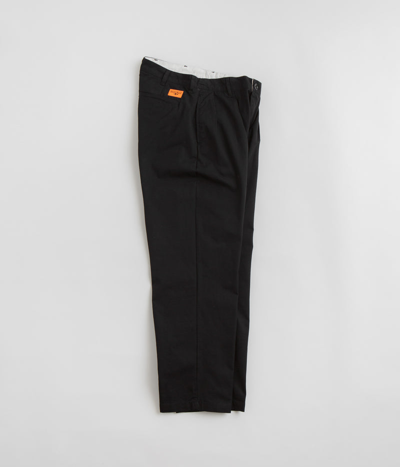 Service Works Twill Part Timer Pants in Black