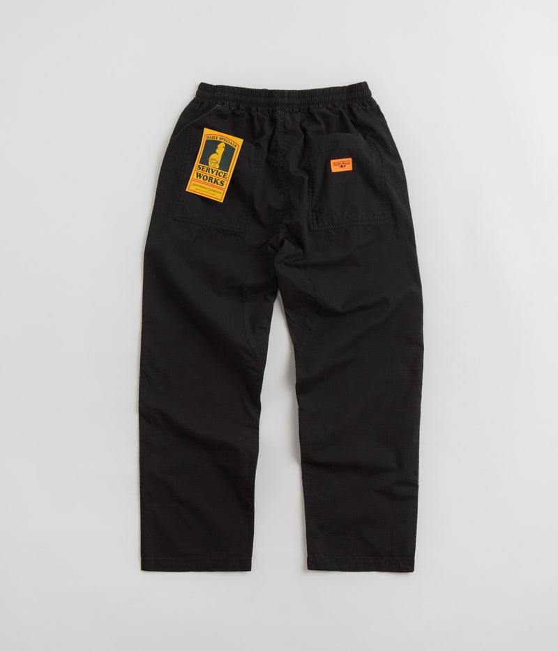 Service Works Ripstop Chef Pants in Black