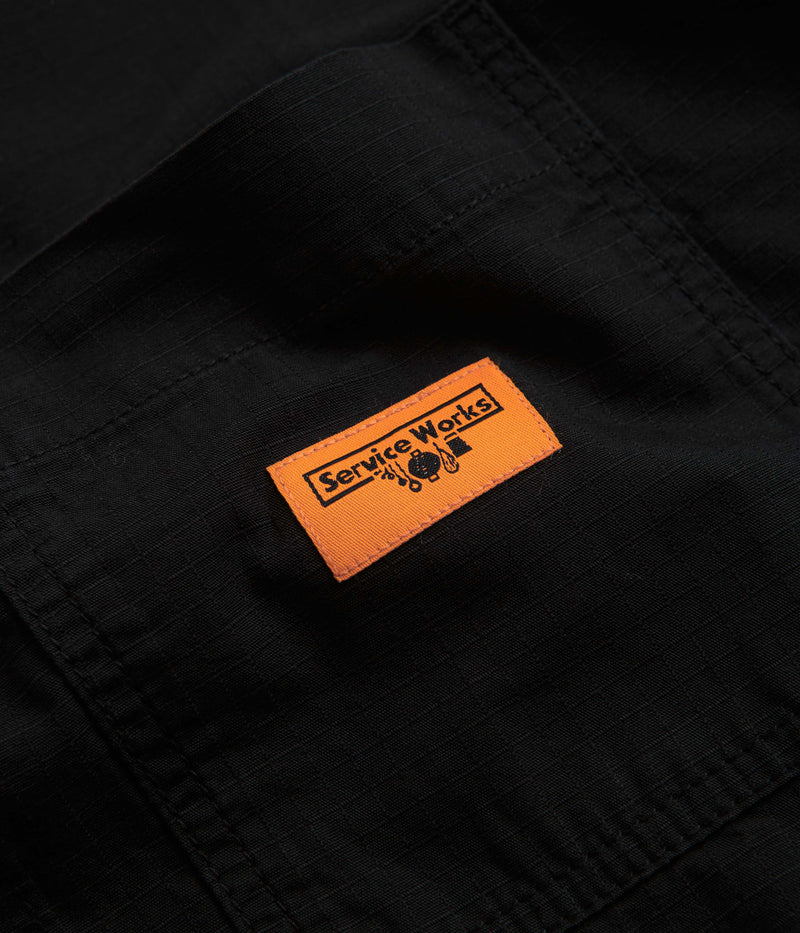Service Works Ripstop FOH Jacket in Black