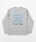 Service Works Soiree Long Sleeve T-Shirt in Grey