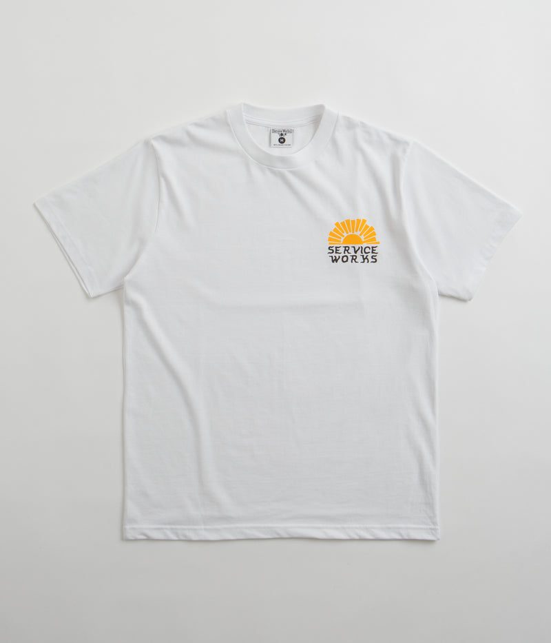 Service Works Sunny Side Up T-Shirt in White