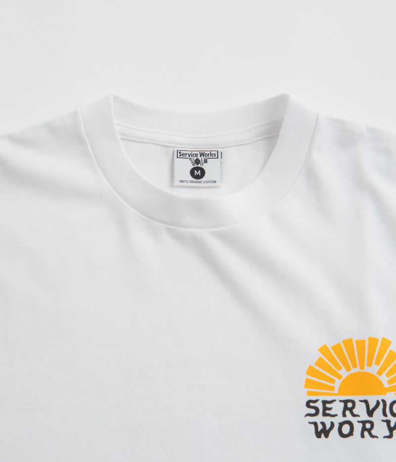 Service Works Sunny Side Up T-Shirt in White