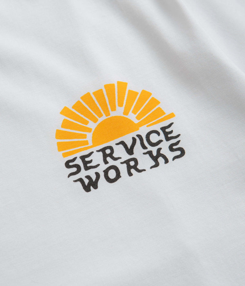 Service Works Sunny Side Up T-Shirt in White
