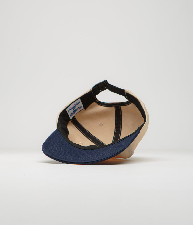 Service Works Sunnyside Up Cap in Off-White and Navy