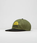 Service Works Sunnyside Up Cap in Olive and Black