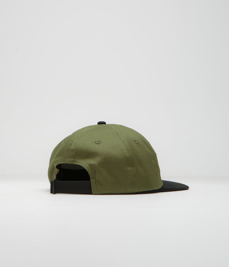 Service Works Sunnyside Up Cap in Olive and Black