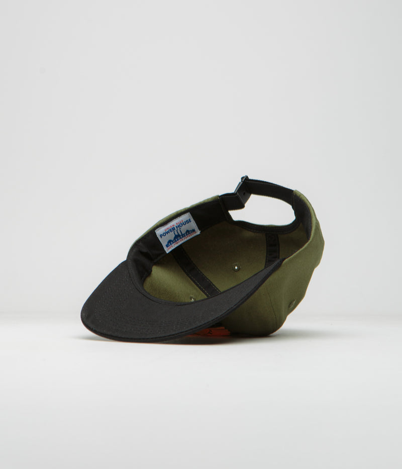 Service Works Sunnyside Up Cap in Olive and Black