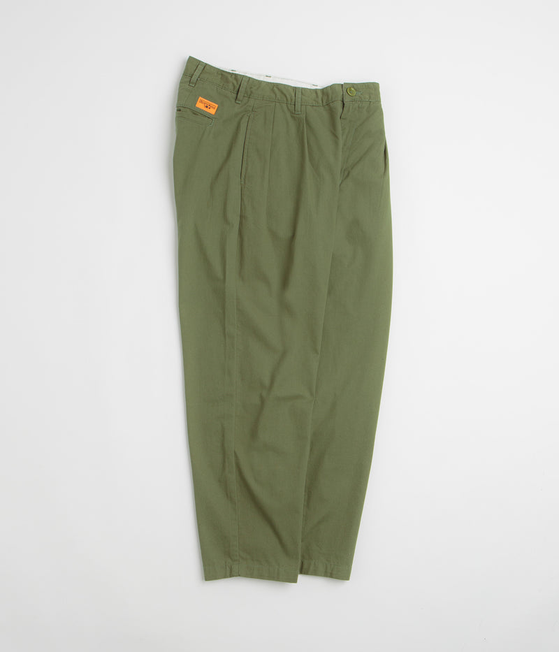 Service Works Twill Part Timer Pants in Olive